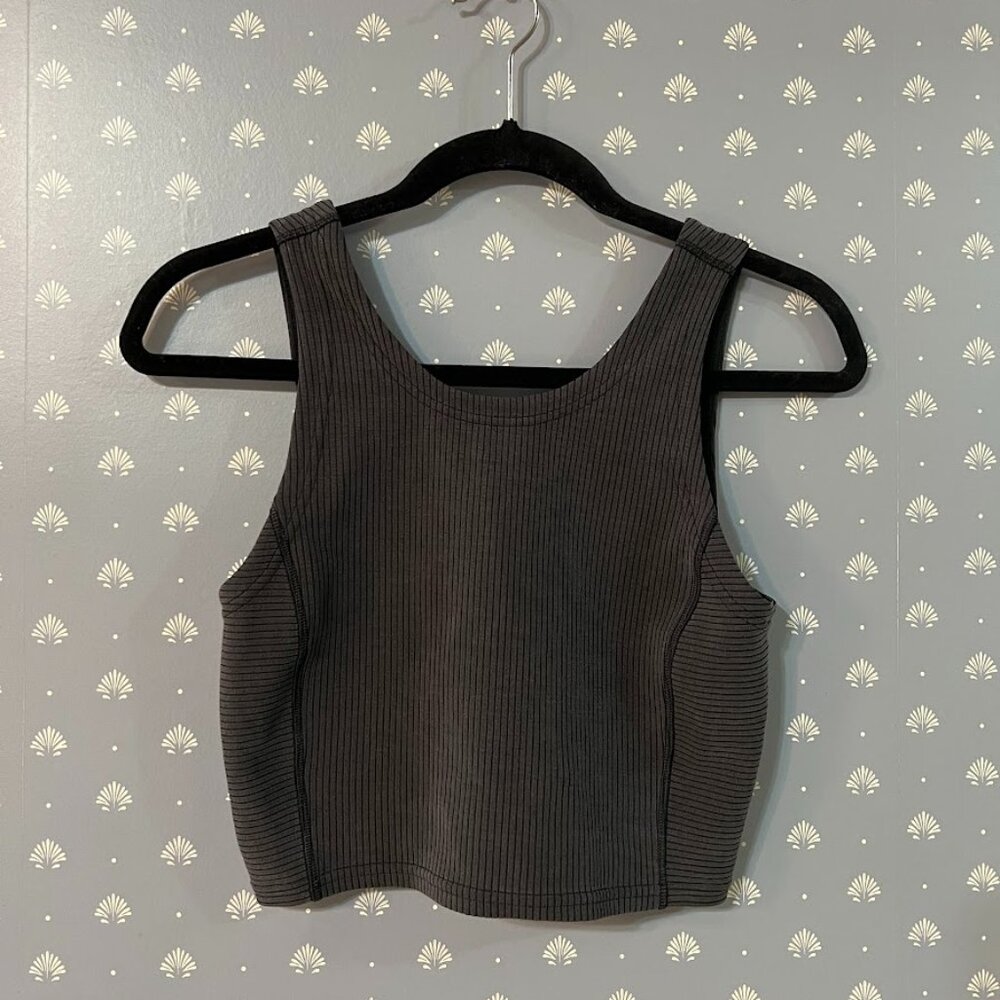 Ribbed Softstreme Cropped Tank Top